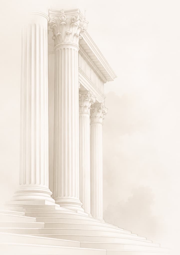 Classical columns illustration